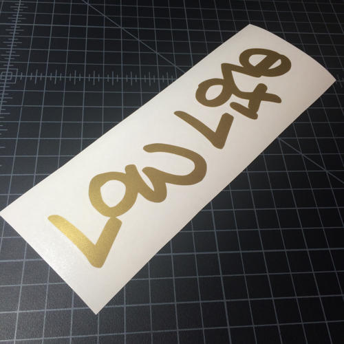 Low Life Sticker Shays Sticker Shop